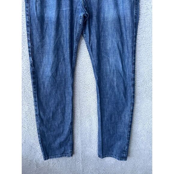 Naked & Famous Jeans Mens 33x31 Light Indigo Selvedge Weird Guy Japanese Tapered - Picture 9 of 13